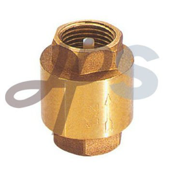 brass spring check valve